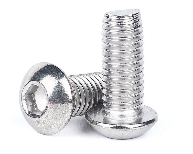 Zuivere titanium cilindrische kop zeshoekige platte veerwasser Drie gecombineerde machine schroeven M0.6-M3