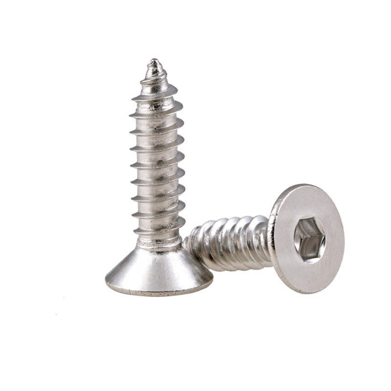 Op maat gemaakte alle maten M2 M25 M3 M4 DIN7991 Zwart 10 Hexagon Hex Socket Flat Head Micro Steel Countersunk Screw Bolt
