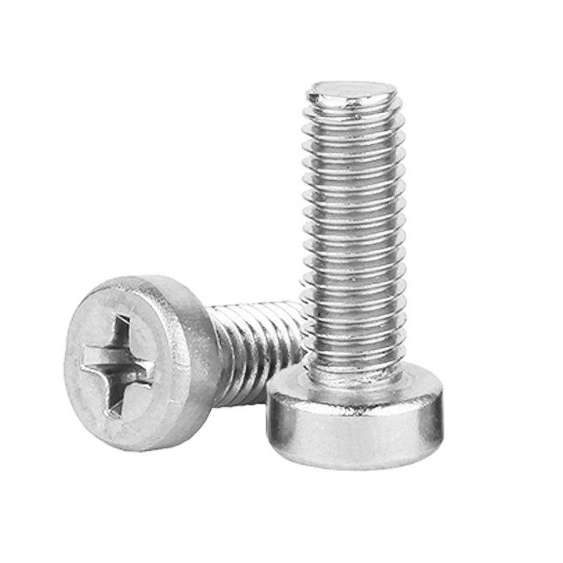 316 Roestvrij Micro staal M0.6-M3 Mushroom Head Pozidriv voor de chemische industrie