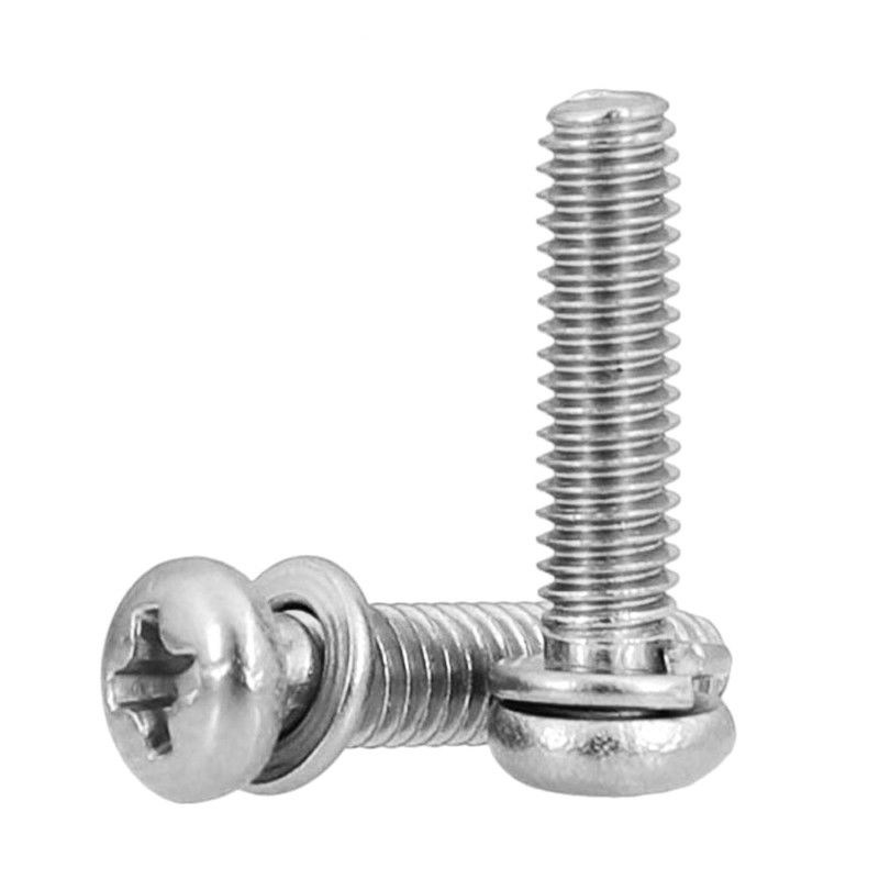 316 Roestvrij Micro staal M0.6-M3 Mushroom Head Pozidriv voor de chemische industrie