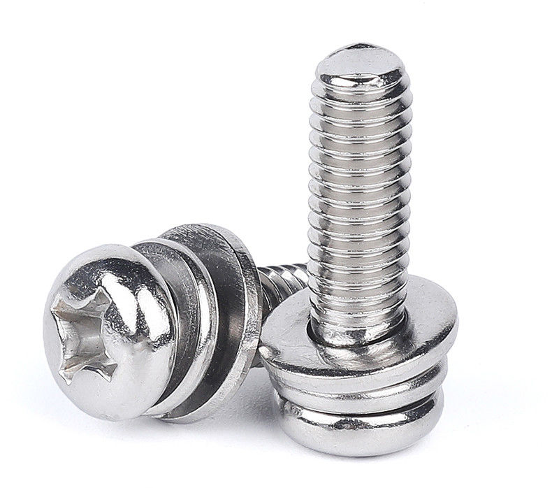 316 Roestvrij Micro staal M0.6-M3 Mushroom Head Pozidriv voor de chemische industrie