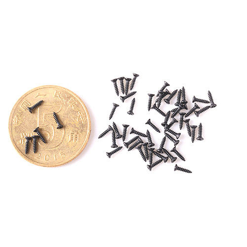 TIN coating Flat Head Cross Recessed Mini Screw Gebruik voor computer maatwerk