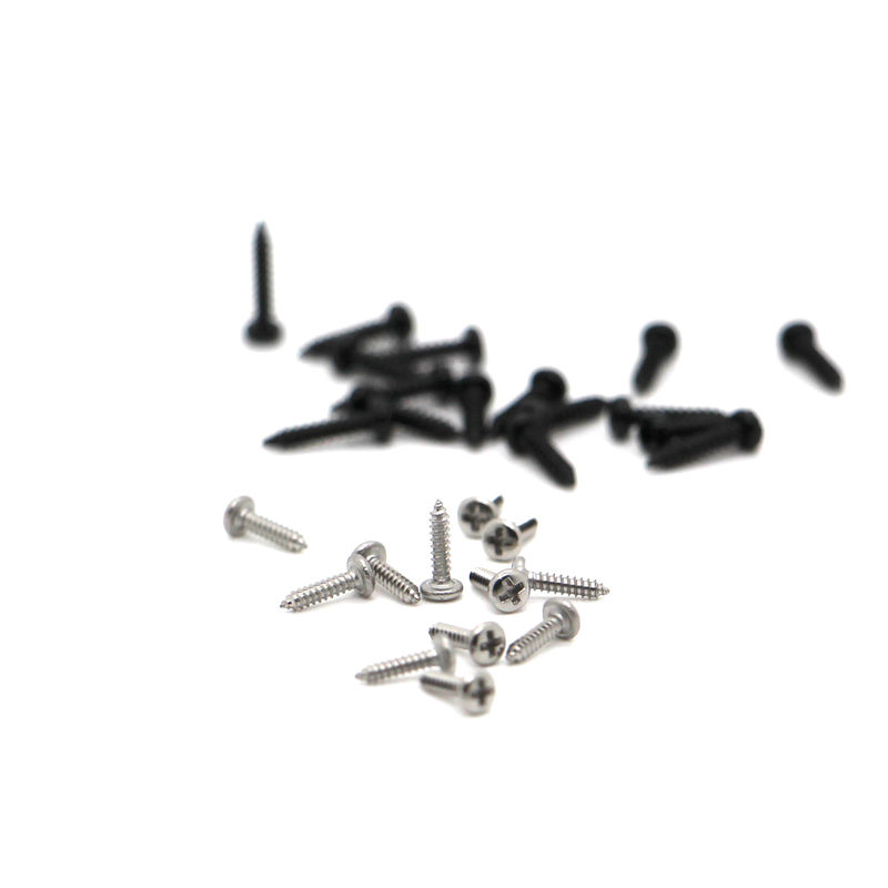 M0.5-M3 Aluminium Staal Precision Micro Schroeven Polijst coating Op maat gemaakte service met goedkope prijs