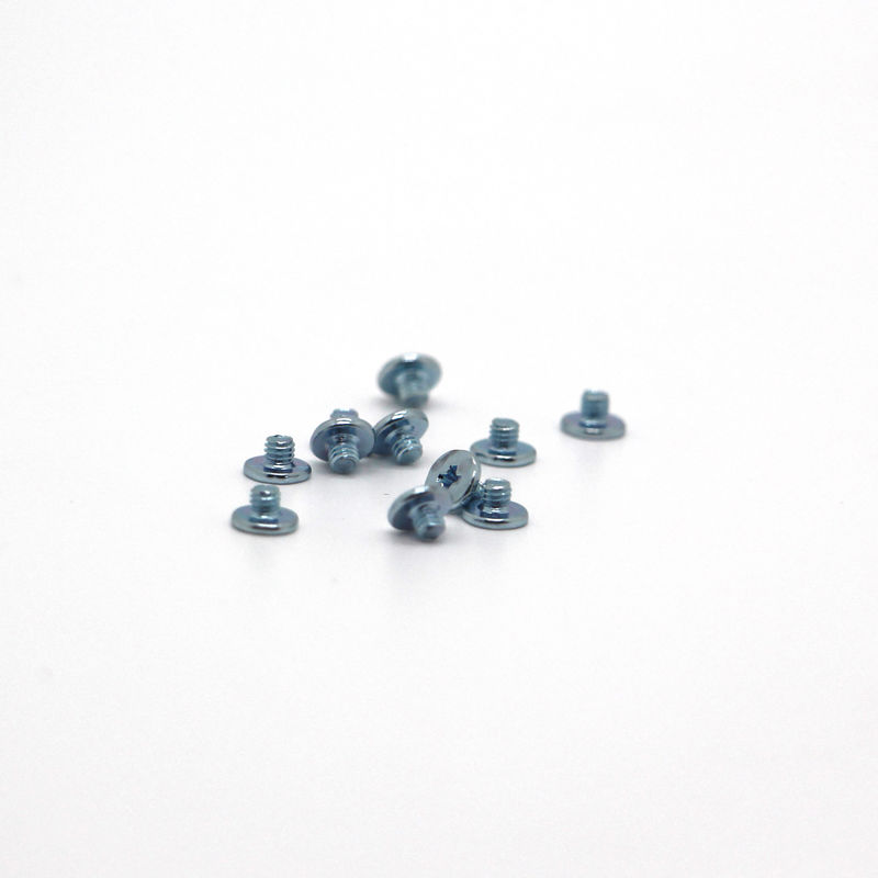 Niet-standaard maat Flat Head M0.5-M3 Mini Precision Screw Roestvrij staal ISO 9001 gecertificeerd