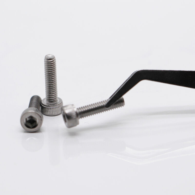 Stainless Steel Ultra-Micro Precision Pan Head Screws M0.5-M3 met nikkel omhulde voor industriële toepassingen