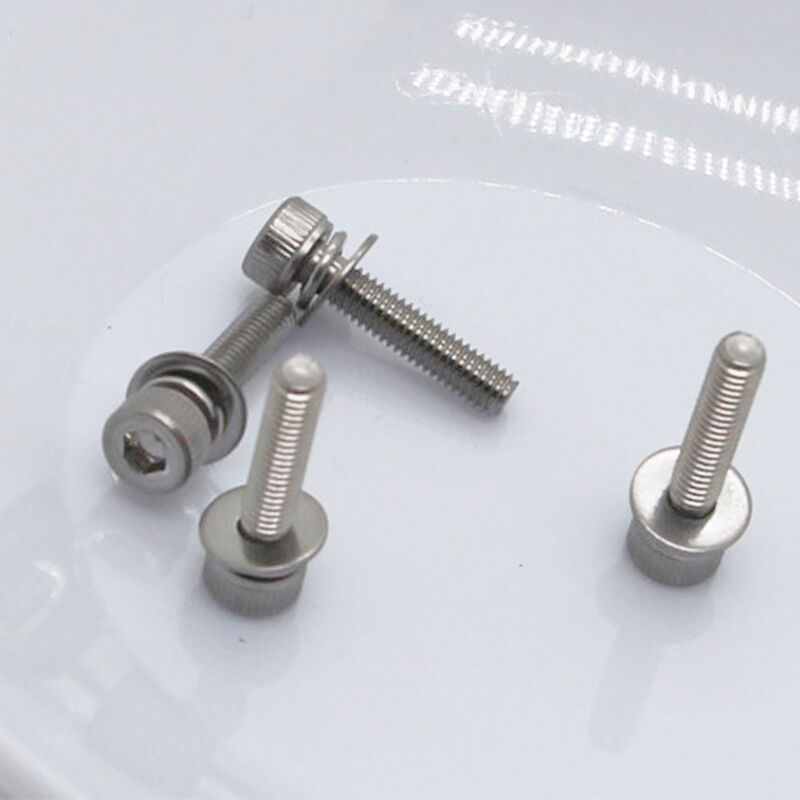 Stainless Steel Ultra-Micro Precision Pan Head Screws M0.5-M3 met nikkel omhulde voor industriële toepassingen