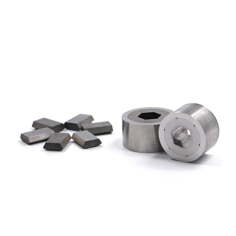 Segmented Hex Die Wear Thermal Fatigue Resistant voor roestvrij koolstofstaal Cold Hot Forging Vervangbare modules Gemakkelijk onderhoud