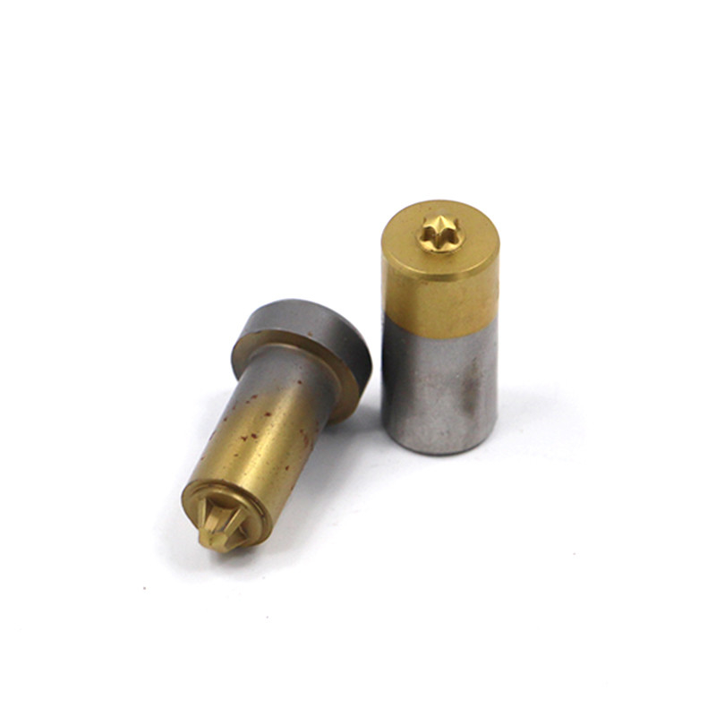 Hard legering punches HRC 60-65 Hardheid Precision Consistentie Hoog-Temperatuur stabiliteit met TiAlN / DLC coatings voor veeleisende productie