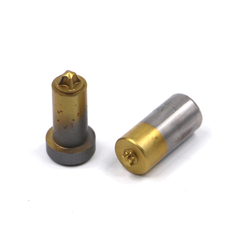 Hard legering punches HRC 60-65 Hardheid Precision Consistentie Hoog-Temperatuur stabiliteit met TiAlN / DLC coatings voor veeleisende productie