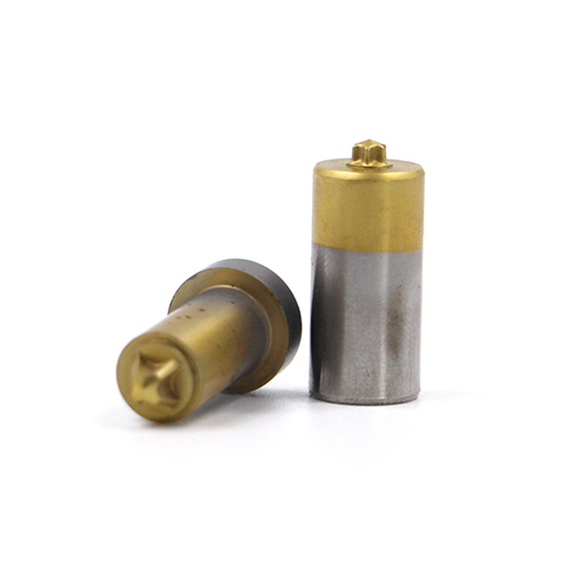 Hard legering punches HRC 60-65 Hardheid Precision Consistentie Hoog-Temperatuur stabiliteit met TiAlN / DLC coatings voor veeleisende productie