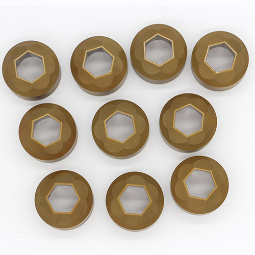 Uitgebreid gebruik Hoogwaardige carbide die voor het trimmen van die TiN coating HSS materiaal