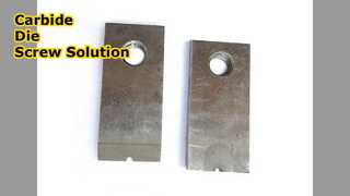 YG15 Carbide Die Schroefvorm Aangepaste stalen behuizing